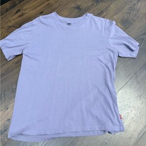 Levi's Light Grayish Purple Lavender Relaxed T-Shirt Men’s Small